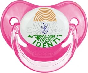 Empreinte My Identity Inde Tétine Physiologique Rose classique