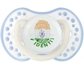 Empreinte My Identity Inde Sucete LOVI Dynamic Blanc-cyan classique