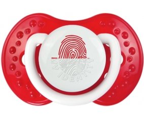 Empreinte My Identity Indonésie Tétine LOVI Dynamic Blanc-rouge classique