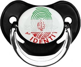Empreinte My Identity L'Iran Sucette Physiologique Noir classique