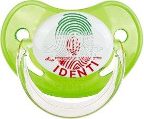Empreinte My Identity L'Iran Sucette Physiologique Vert classique