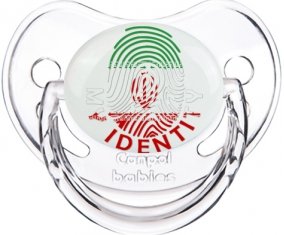 Empreinte My Identity L'Iran Sucette Physiologique Transparent classique
