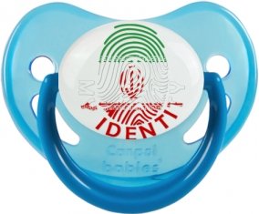 Empreinte My Identity L'Iran Sucette Physiologique Bleue phosphorescente