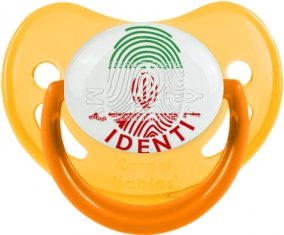 Empreinte My Identity L'Iran Sucette Physiologique Jaune phosphorescente