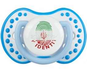 Empreinte My Identity L'Iran Sucette LOVI Dynamic Blanc-bleu phosphorescente