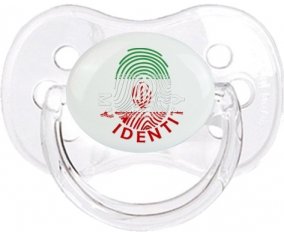 Empreinte My Identity L'Iran Sucette Cerise Transparent classique