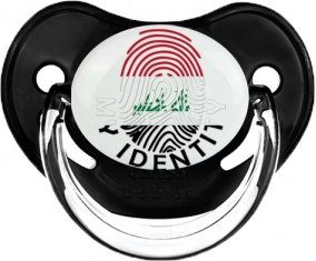 Empreinte My Identity Irak Sucette Physiologique Noir classique