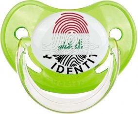 Empreinte My Identity Irak Sucette Physiologique Vert classique