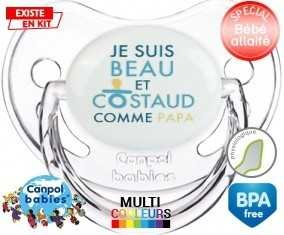 Je suis beau et costaud comme papa style2: Sucette