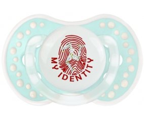 Empreinte My Identity Île de Man Tétine LOVI Dynamic Retro-turquoise-lagon classique