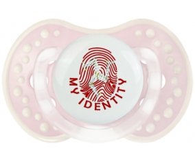Empreinte My Identity Île de Man Tétine LOVI Dynamic Retro-rose-tendre classique