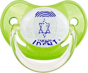 Empreinte My Identity Israël Sucette Physiologique Vert classique
