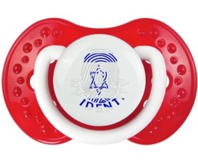 Empreinte My Identity Israël Sucette LOVI Dynamic Blanc-rouge classique