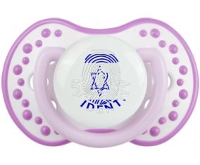 Empreinte My Identity Israël Sucette LOVI Dynamic Blanc-mauve classique