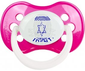 Empreinte My Identity Israël Tétine Anatomique Rose foncé classique