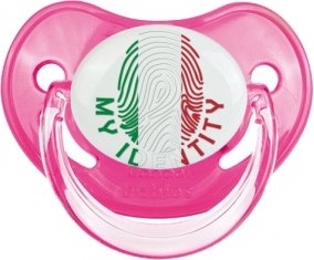Empreinte My Identity Italie Sucette Physiologique Rose classique