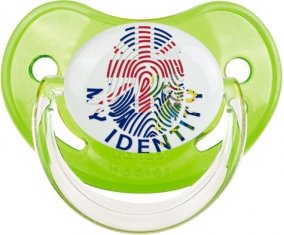 Empreinte My Identity Îles Pitcairn Tétine Physiologique Vert classique