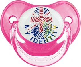 Empreinte My Identity Îles Pitcairn Tétine Physiologique Rose classique