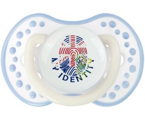 Empreinte My Identity Îles Pitcairn Sucete LOVI Dynamic Blanc-cyan classique