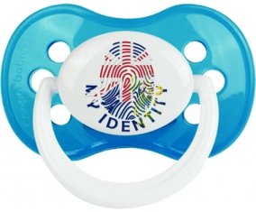 Empreinte My Identity Îles Pitcairn Sucete Anatomique Cyan classique