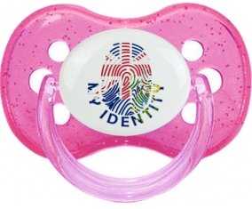 Empreinte My Identity Îles Pitcairn Sucete Cerise Rose à paillette