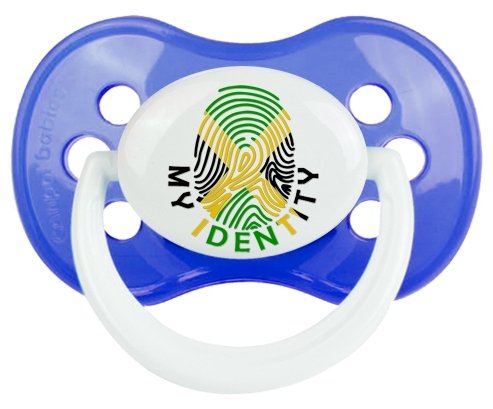 Empreinte My Identity Jamaïque Sucette Anatomique Bleu classique