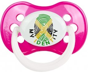 Empreinte My Identity Jamaïque Sucette Anatomique Rose foncé classique