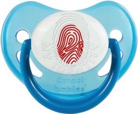 Empreinte My Identity Japon Sucette Physiologique Bleue phosphorescente