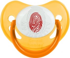 Empreinte My Identity Japon Sucette Physiologique Jaune phosphorescente