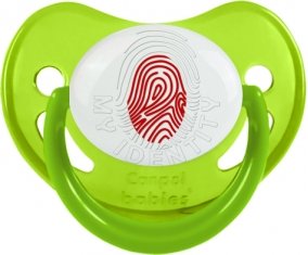 Empreinte My Identity Japon Sucette Physiologique Vert phosphorescente