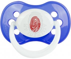 Empreinte My Identity Japon Tétine Anatomique Bleu classique
