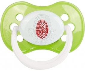 Empreinte My Identity Japon Tétine Anatomique Vert classique