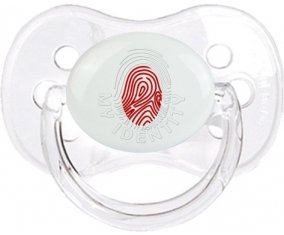 Empreinte My Identity Japon Sucette Cerise Transparent classique