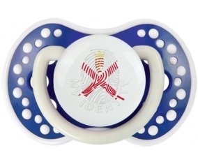 Empreinte My Identity Île à Jersey Sucette LOVI Dynamic Bleu-marine phosphorescente