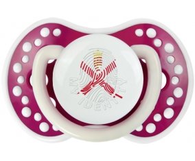 Empreinte My Identity Île à Jersey Sucette LOVI Dynamic Fuchsia phosphorescente