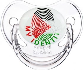 Empreinte My Identity Jordan Tétine Physiologique Transparent classique