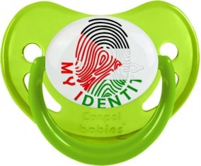 Empreinte My Identity Jordan Tétine Physiologique Vert phosphorescente