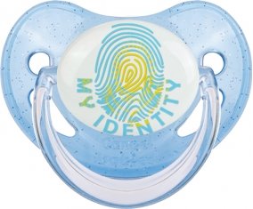 Empreinte My Identity Kazakhstan Sucete Physiologique Bleue à paillette