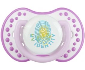 Empreinte My Identity Kazakhstan Tétine LOVI Dynamic Blanc-mauve classique
