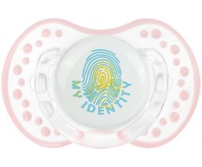 Empreinte My Identity Kazakhstan Tétine LOVI Dynamic Retro-blanc-rose-tendre classique
