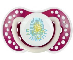 Empreinte My Identity Kazakhstan Tétine LOVI Dynamic Fuchsia phosphorescente