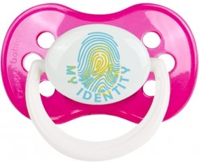 Empreinte My Identity Kazakhstan Sucette Anatomique Rose foncé classique