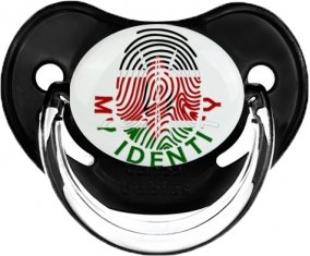 Empreinte My Identity Kenya Sucette Physiologique Noir classique