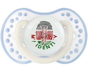 Empreinte My Identity Kenya Sucette LOVI Dynamic Blanc-cyan classique