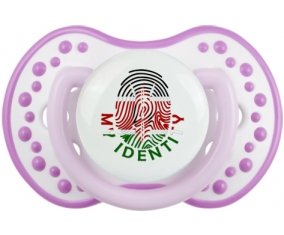 Empreinte My Identity Kenya Sucette LOVI Dynamic Blanc-mauve classique