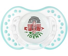 Empreinte My Identity Kenya Sucette LOVI Dynamic Retro-blanc-lagon classique