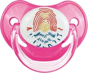 Empreinte My Identity Kiribati Sucette Physiologique Rose classique
