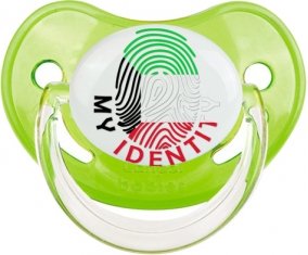 Empreinte My Identity Koweit Tétine Physiologique Vert classique