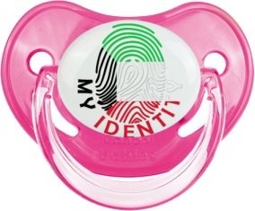 Empreinte My Identity Koweit Tétine Physiologique Rose classique