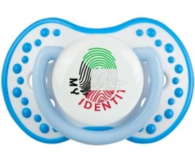 Empreinte My Identity Koweit Sucete LOVI Dynamic Blanc-bleu phosphorescente